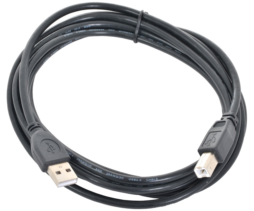 USB кабель, провод для принтера, сканера, мфу - 4,5 метра